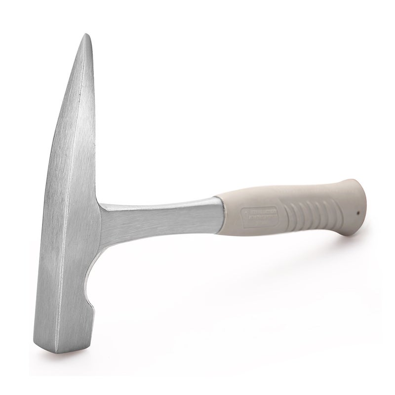 EFFICERE 22-Ounce All Steel Rock Pick Hammer with Pointed Tip, 11-Inch Overall Length | Essential for Geological Study, Rock Hounding, Prospecting, Mining, Fossil Dig, Masonry Related and Much More - Image 2